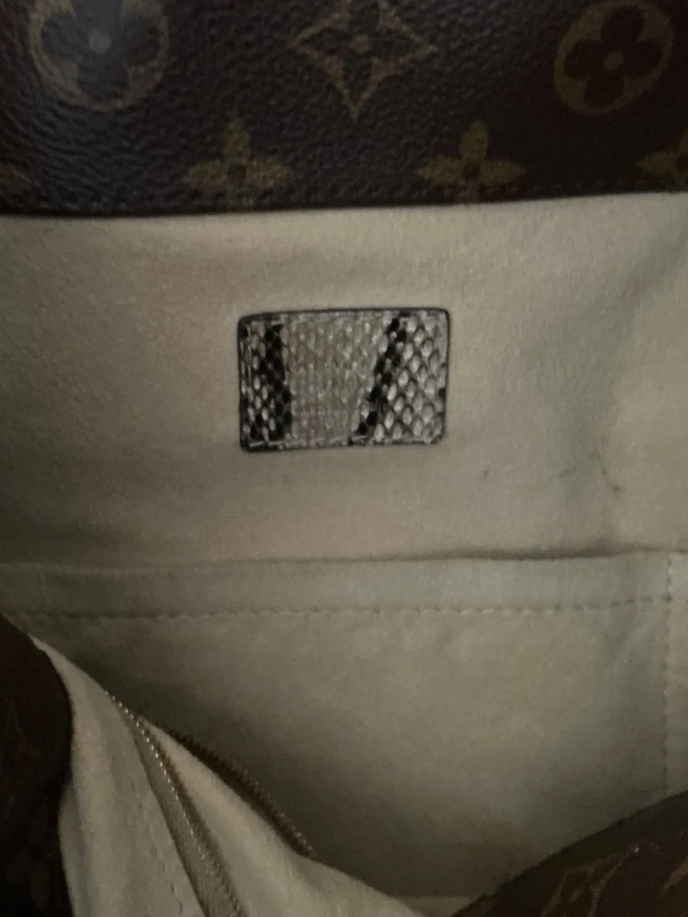 Rare Louis Vuitton Artsy M/M Python strap exotic